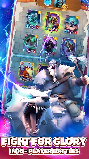 ARCANE RUSH: Auto Battler мод скриншот 1