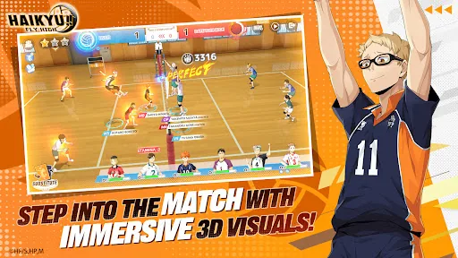 HAIKYU!! FLY HIGH мод меню скриншот 3