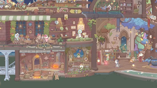 Cats&Soup : Merge Magic Recipe мод скриншот 1