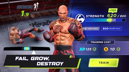 Real Boxing 3 мод меню скриншот 3
