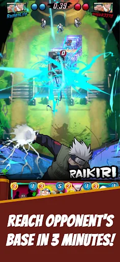 NARUTO: Ninja Cards мод меню скриншот 3