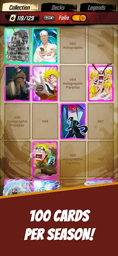 NARUTO: Ninja Cards апк скриншот 5