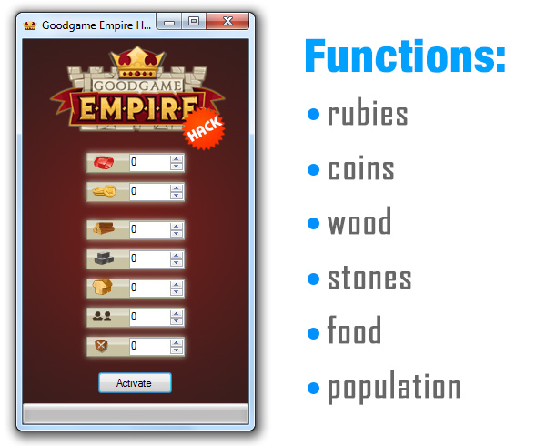 взлом для Empire: Four Kingdoms