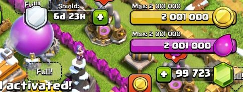 ресурсы clash of clans