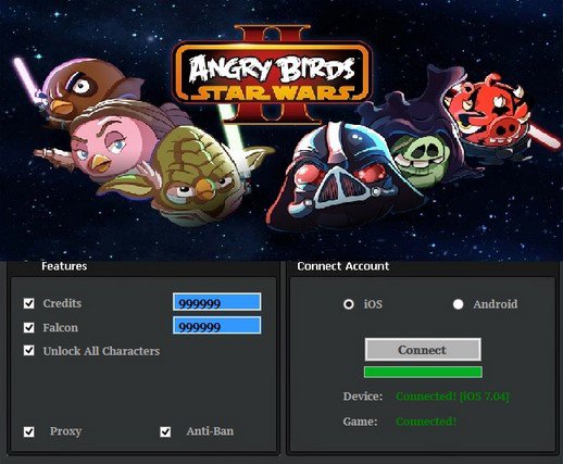 Чит Angry Birds Star Wars II на деньги Чит Angry Birds Star Wars II на деньги