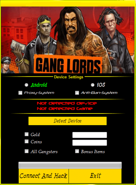 Чит на GANG LORDS