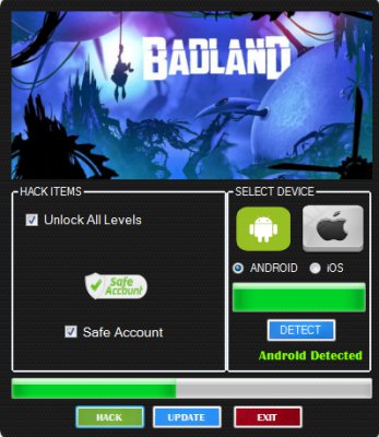 Чит на BADLAND