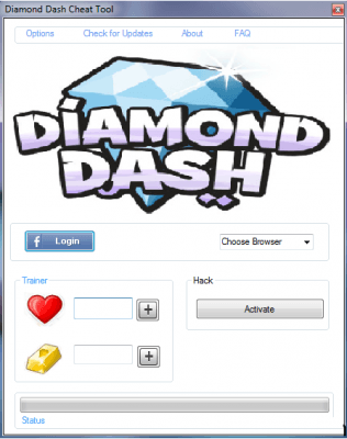 Чит на Diamond Dash Чит на Diamond Dash