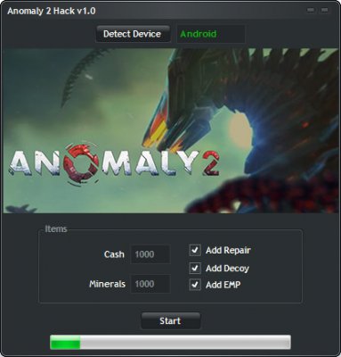 Чит на Anomaly 2