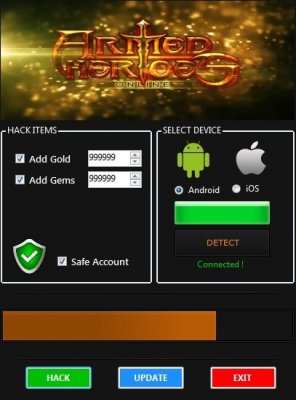ВЗЛОМ Armed Heroes:Вооруженные герои. Чит на золото, кристаллы и опыт.