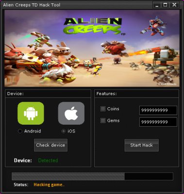 ВЗЛОМ Alien Creeps TD. ЧИТ на монеты и кристаллы. ВЗЛОМ Alien Creeps TD. ЧИТ на монеты и кристаллы.