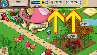 ВЗЛОМ Smurfs' Village. ЧИТ на монеты, опыт, барьеры.