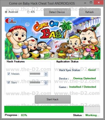 ВЗЛОМ Come on Baby!. ЧИТ на медали и звезды.