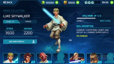 ВЗЛОМ Star Wars ™: Galactic Defense. ЧИТ на монеты, кристаллы и деньги.