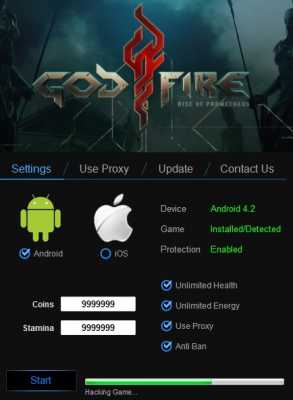 ВЗЛОМ Godfire: Rise of Prometheus. ЧИТ на монеты и здоровье.