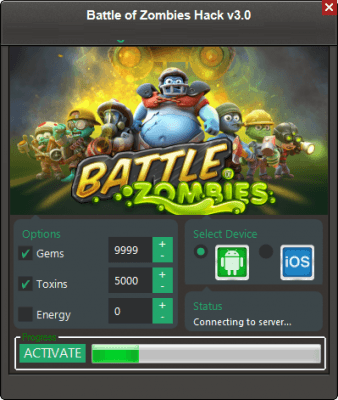 взлом Битва Зомби