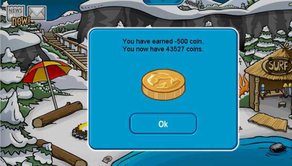 ВЗЛОМ Club Penguin. ЧИТ на монеты + членство.