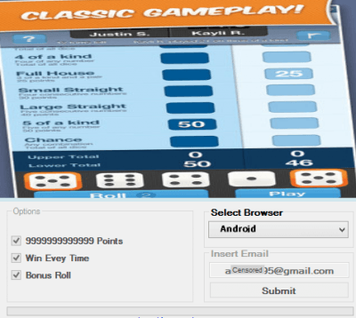 ВЗЛОМ Dice With Buddies. Чит на очки, броски.