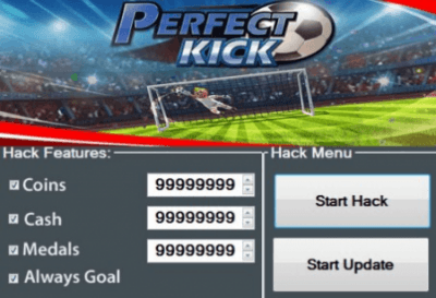 ВЗЛОМ Perfect Kick. ЧИТ на монеты, деньги, медали.