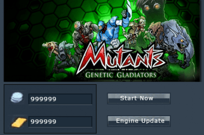 ВЗЛОМ Mutants: Genetic Gladiators. ЧИТ на золото, камни, кредиты.