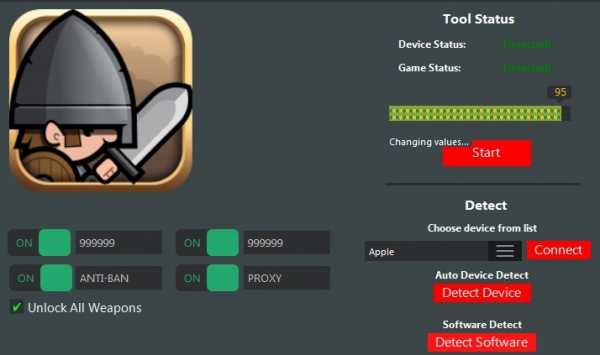 ВЗЛОМ Mini Warriors. ЧИТ на золото и серебро.