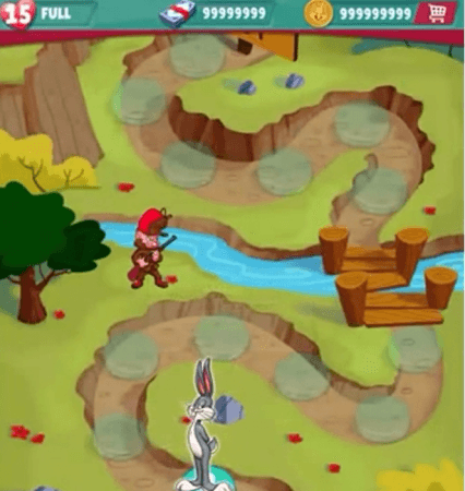 ВЗЛОМ Looney Tunes Dash!. ЧИТ на золотые монеты и энергию.