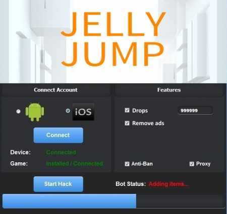 ВЗЛОМ Jelly Jump. ЧИТ на очки.