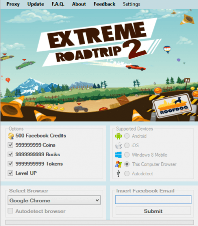 ВЗЛОМ Extreme Road Trip 2. ЧИТ на монеты, баксы, токены, поднять уровень.