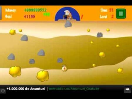 ВЗЛОМ Gold Miner - Золотоискатель. ЧИТ на золото.