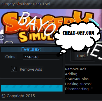 ВЗЛОМ Surgery Simulator. ЧИТ на монетки, отключить рекламу.