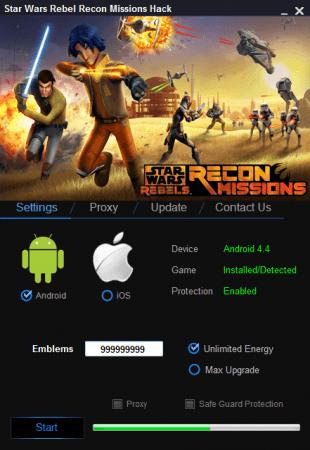 ВЗЛОМ Star Wars Rebels: Missions - Звёздные войны: Повстанцы. ЧИТ на эмблемы.