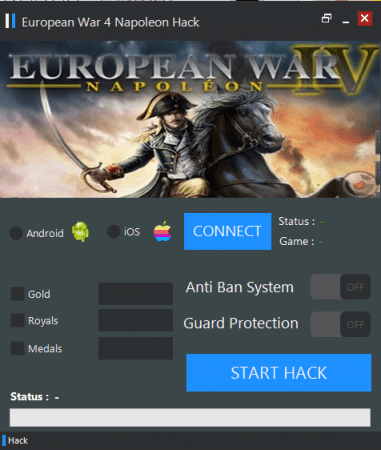 ВЗЛОМ European War 4: Napoleon. ЧИТ на медали, эмблемы, убрать рекламу.