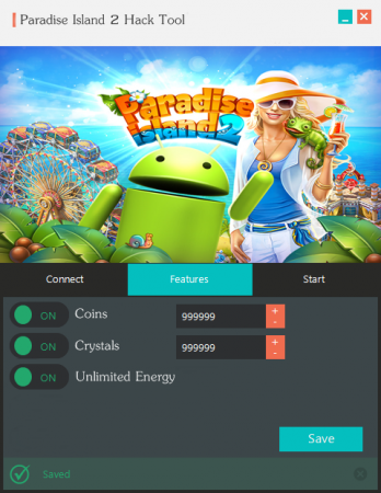 ВЗЛОМ Paradise Island 2. ЧИТ на золотые монеты и кристаллы.