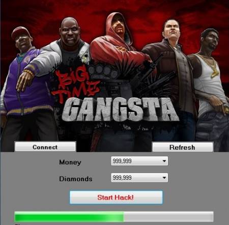 ВЗЛОМ Big Time Gangsta. ЧИТ на деньги и алмазы.