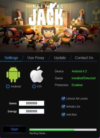 ВЗЛОМ Help Me Jack: Atomic Adventure. ЧИТ на кристаллы и энергию.	