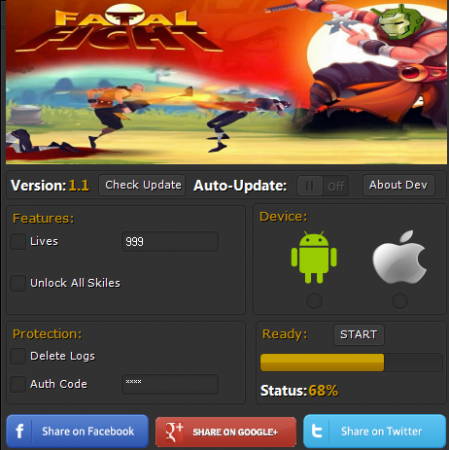 ВЗЛОМ Fatal Fight. ЧИТ для открытия навыков + NOADS.