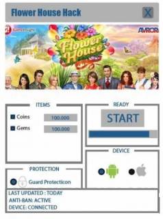 ВЗЛОМ Flower House - Цветочная Комната. ЧИТ на монетки, кристаллы.