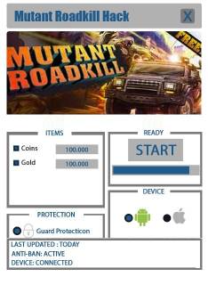 ВЗЛОМ Mutant Roadkill. ЧИТ на монетки, золото.