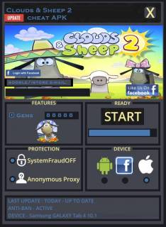 ВЗЛОМ Clouds & Sheep 2. ЧИТ на кристаллы.