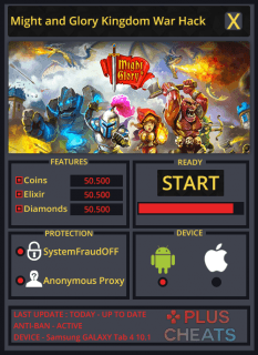 ВЗЛОМ Might and Glory: Kingdom War. ЧИТ на золотые монеты и алмазы.