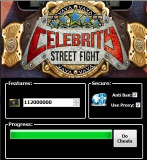 ВЗЛОМ Celebrity Street Fight. ЧИТ на ресурсы.