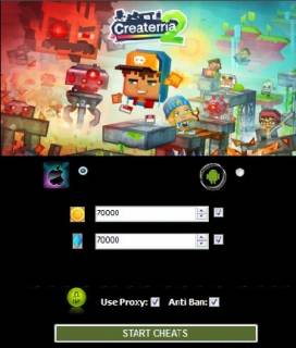 ВЗЛОМ Createrria 2 craft your games. ЧИТ на золото и кристаллы.