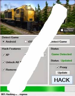 ВЗЛОМ Train Sim. ЧИТ на опыт и бонусы.