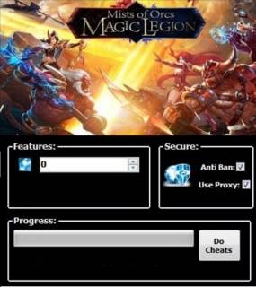 ВЗЛОМ Magic Legion - Mists of Orcs. ЧИТ на золото и кристаллы.