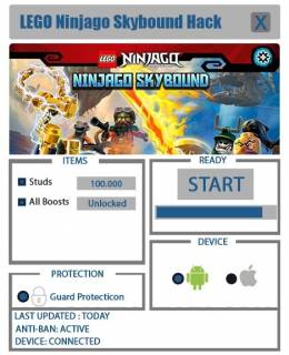 ВЗЛОМ LEGO Ninjago: Skybound. ЧИТ на ресурсы и звезды.