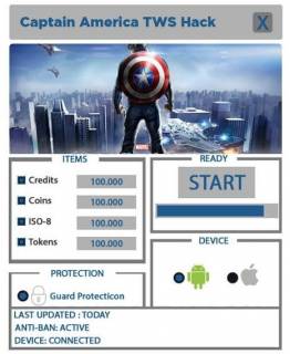 ЧИТ Captain America - Первый мститель