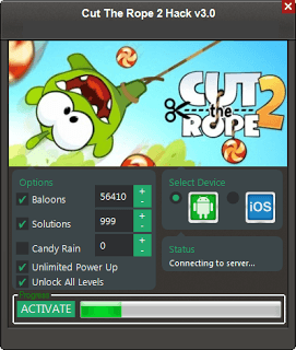 Чит на Cut the Rope 2
