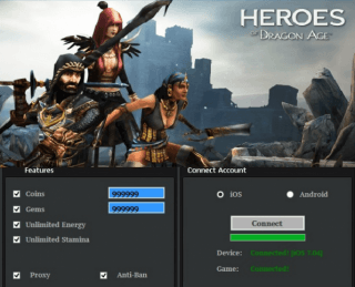 чит на Heroes of Dragon Age