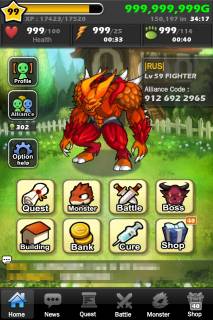 Взломанный Monster Warlord