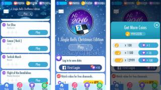 Взломанная Piano Tiles 2